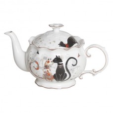 Cat Couple Teapot
