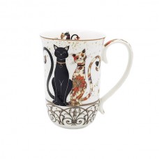 CAT COUPLE MUG WITH CHANDELIER #2