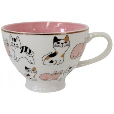 Sassy Cats Latte Teacup