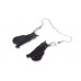 Black Cat Acrylic Earrings