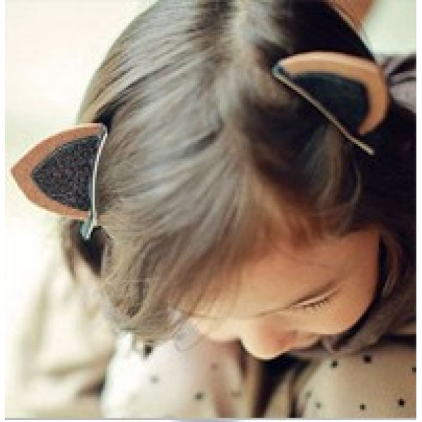 cat ear hair clips